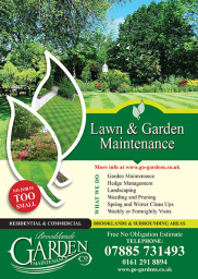 Brooklands Garden Maintenance Leaflet