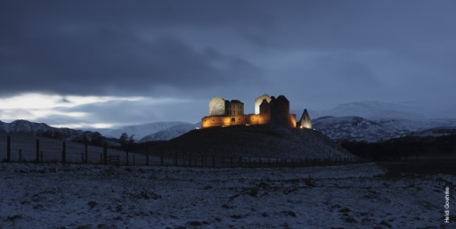 Ruthven Barracks at Night by Artbetween