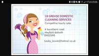 LB GREASE DOMESTIC CLEANING SERVICES 