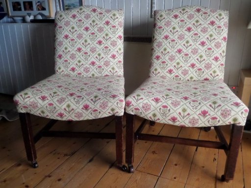 Antique armchairs