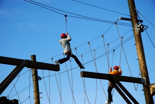 high ropes course