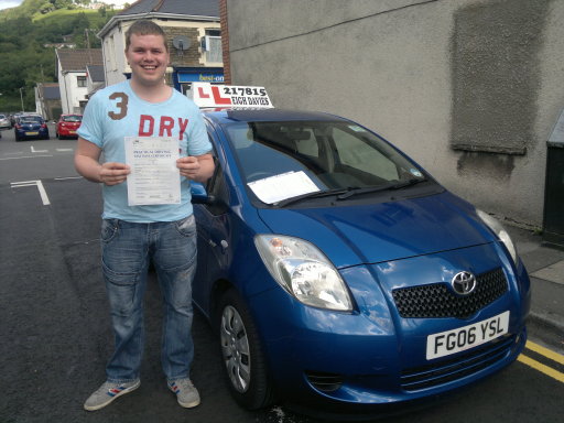 gavin passed first time with only 3 minor faults.you could be next!