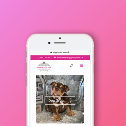 Wags Pet Spa - Web Design