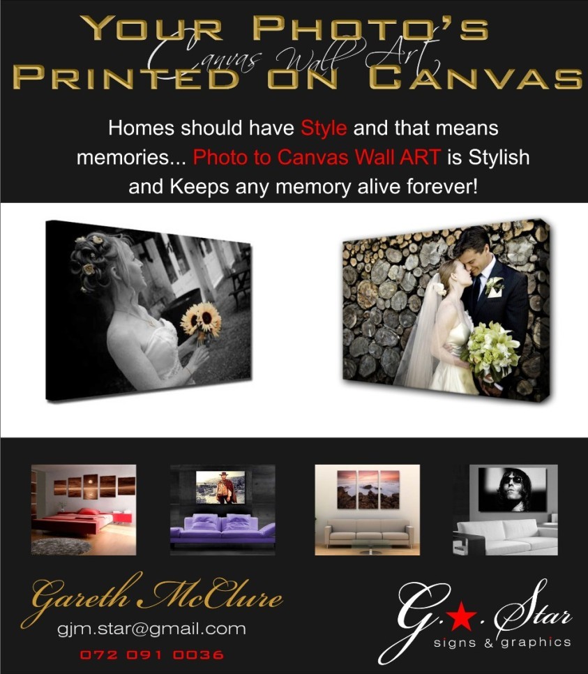 Photo to Canvas Durban, Kloof 17 Mtombe Avenue, Kloof, 3610