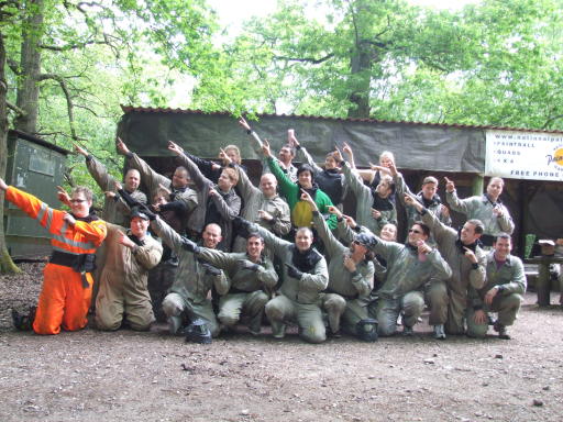 Stag Party Paintball in Stoke on Trent Staffordshire