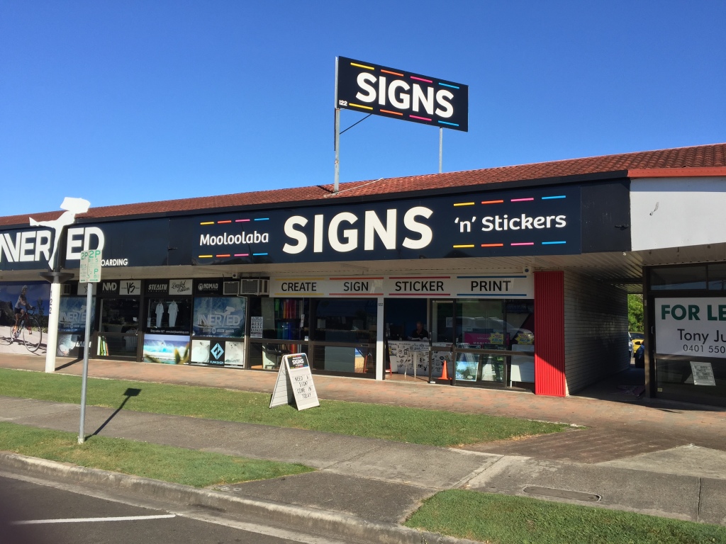 Mooloolaba Signs 'n' Stickers 122 Brisbane Road, Mooloolaba, 4557