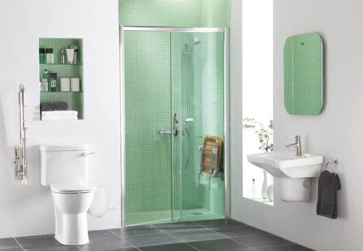 Lux Monaco Recessed walk in shower