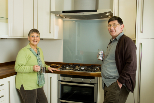 Completed Kitchen and a new look by just changing the doors