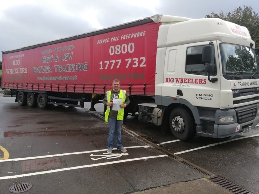 HGV Class 1 LGV C+E Training and test