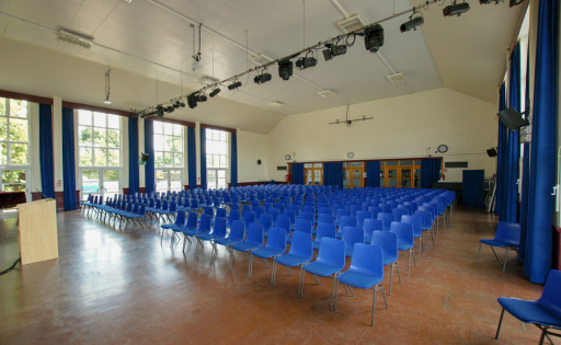 Our main hall, suitable for lectures and classes