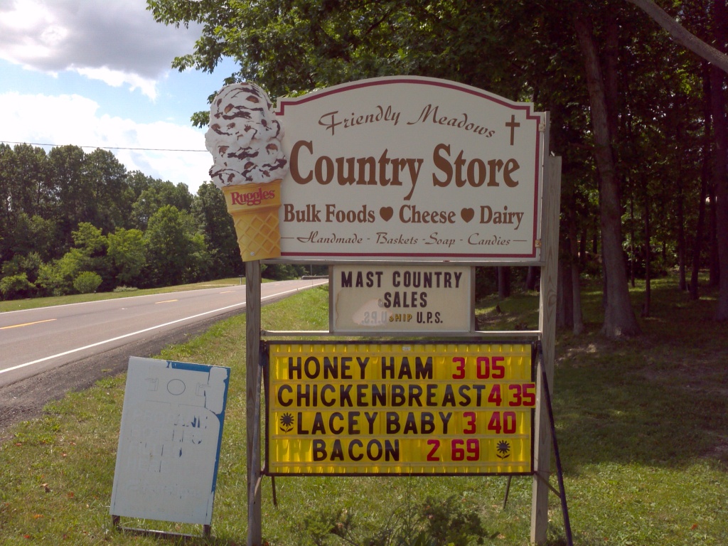 Friendly Meadows Country Store 30341 Coshocton Rd, Walhonding, OH, 438439628