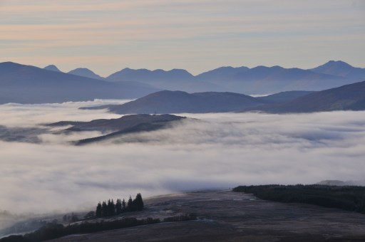 Commando Memorial from Meall nan Luath