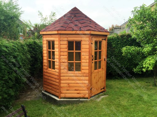 Summer House, Decking, Fencing