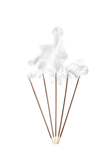 'our incense smells as good when it's burning, as it does raw'