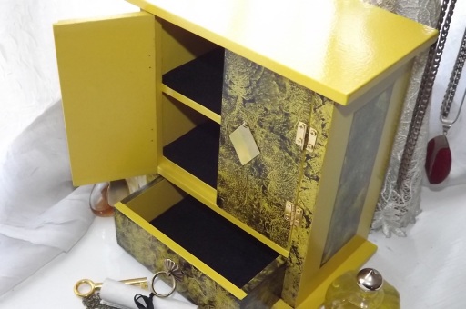 Lockable And Personalised handmade armoire.