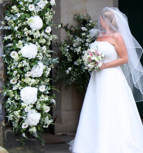 Award winning wedding and event florist, VOWS winner 2012