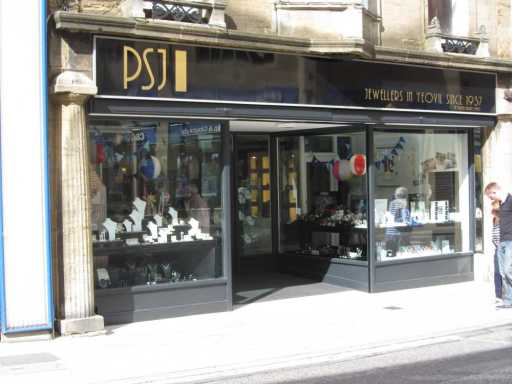 PSJ Jewellers, High St, Yeovil, Somerset - Shop Front, August 2012