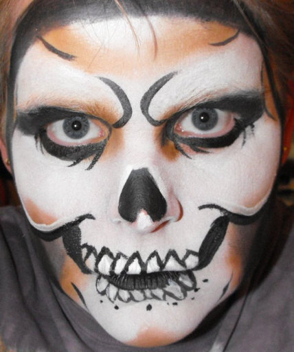 Fanciful Faces in Doncaster does Halloween