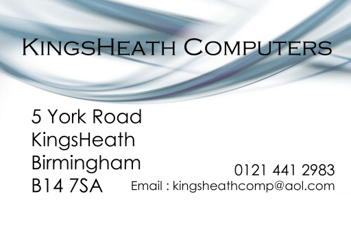 KINGS HEATH COMPUTERS DETAILS