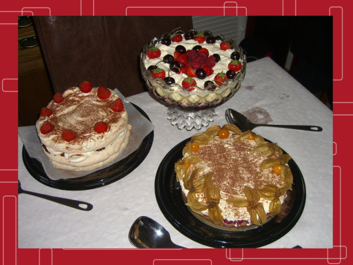 Dessert Selection sample
