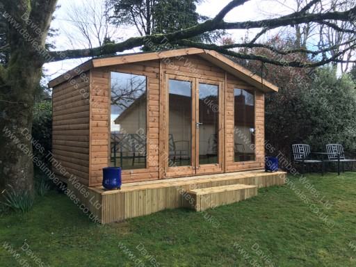 Summer House, Decking, Fencing