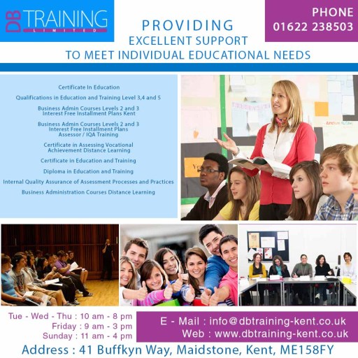 Qualifications in Education and Training Level 3,4 and 5 London