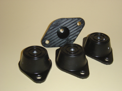 Gen set or pump mounts