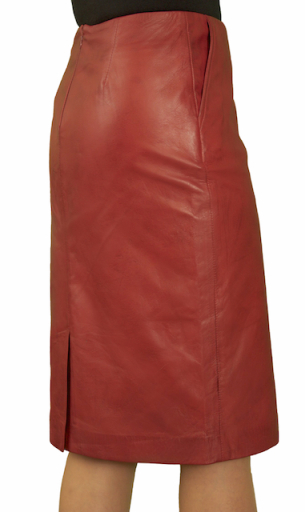 Leather Pencil Skirt