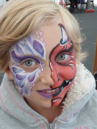 Angel / Devil, Face Paint Parties