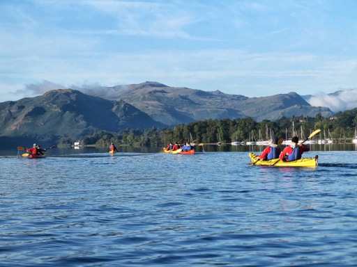 Kayaking charity challenges