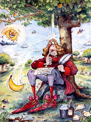 Sir Isaac Newton Joke