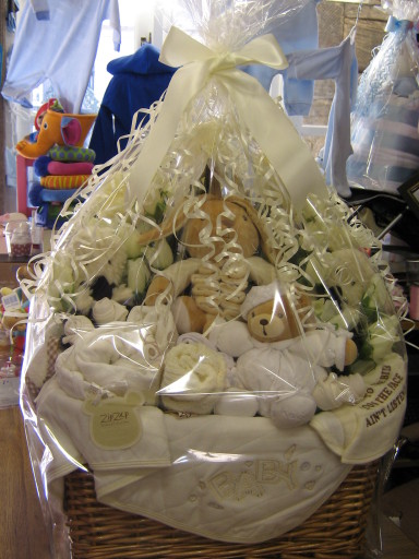 Cream Baby Basket