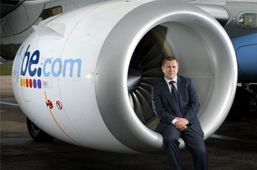 Simon Lilley, Director of Marketing. For Flybe.