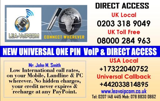 ONE PIN RECHARGE CARD