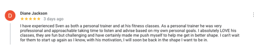 Diane Jackson - Google Review