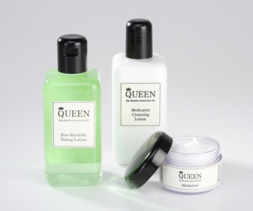 Queen: Cleansers, toners, moisturisers for sensitive skin