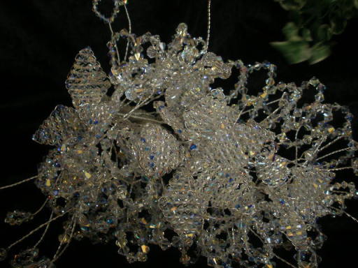 Swarovski handmade crystal bouquet