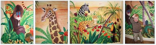 Joanna Perry Mural Artist - Mural Painter - Muralist UK