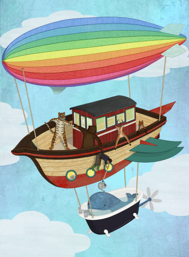 Commissioned image for wall print