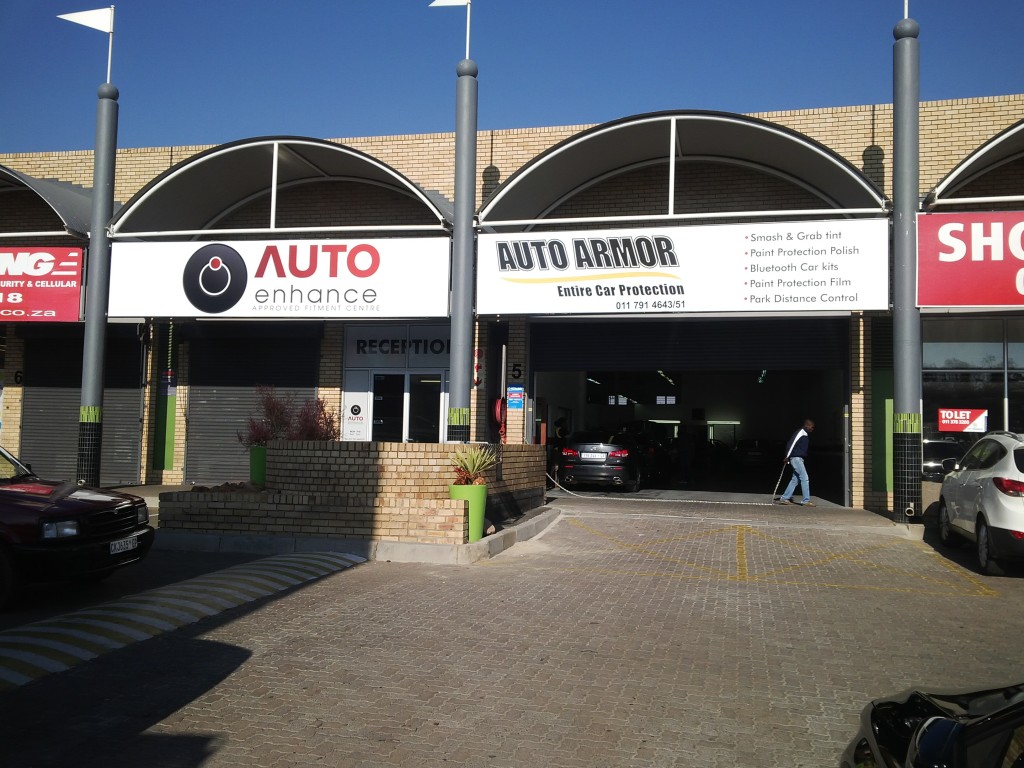 Auto Armor Randburg 5 Motor City, cnr Malibongwe dr & Hammer rd