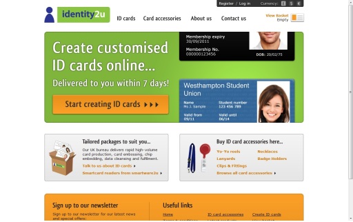 Website Homepage