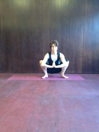 Hip opener releasing fear in the body.