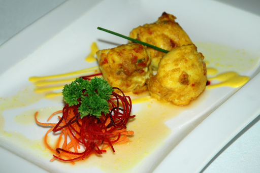 Monkfish dish