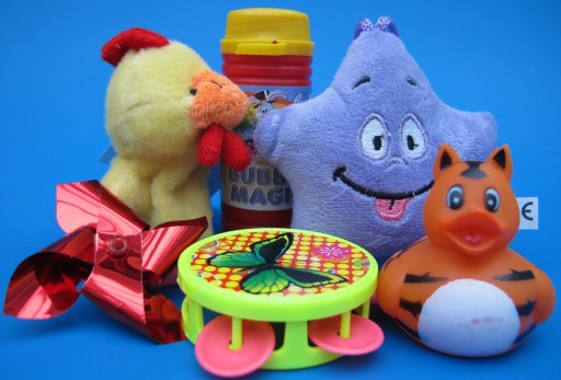 Toddler's party bag fillers