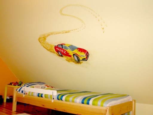 sport car mural
