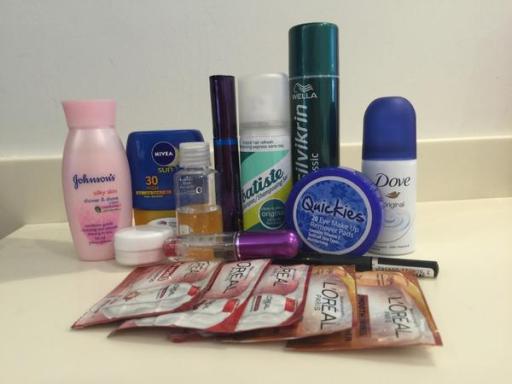 All your favourite toiletries in miniatrue