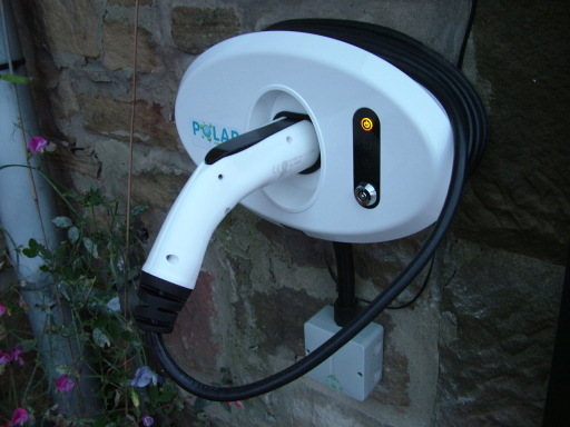 Electric car charger point installed at Stonehaven Lodge B&amp;B