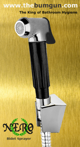 Nero Luxury Bidet Sprayer by The Bum Gun
