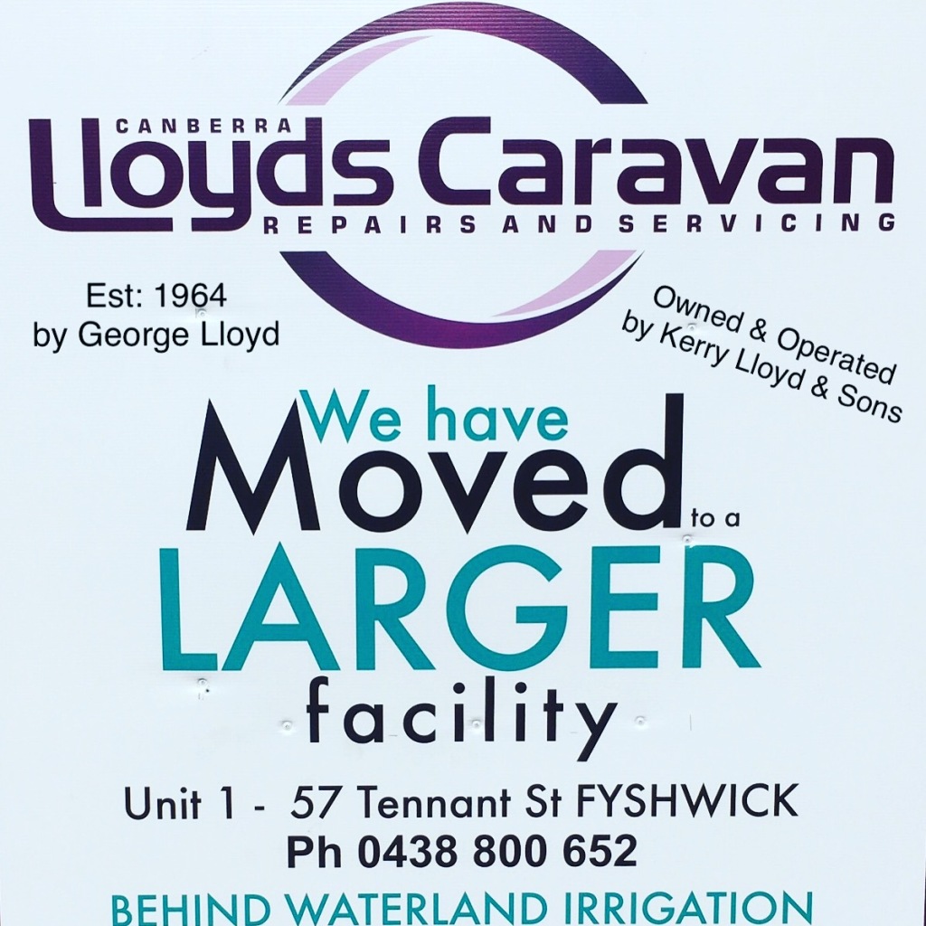 Lloyd's Caravans Canberra Repairs and Servicing Unit 1 57 Tennant