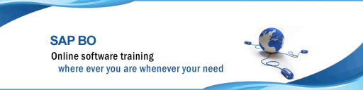SAP BO ONLINE TRAINING